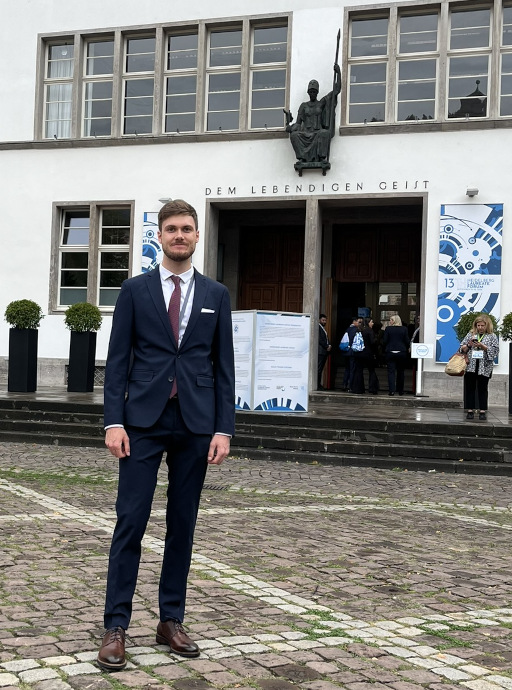Me before the opening ceremony.